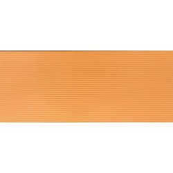 SHINY VIVA ORANGE ONDAS 20x50cm. ECO