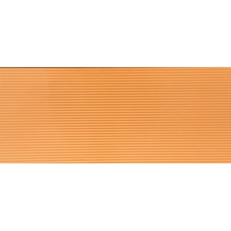 SHINY VIVA ORANGE ONDAS 20x50cm. ECO