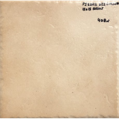 PIEDRA BEIG PLAIN  MATE 15x15cm. STD