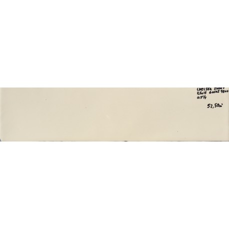 SHINY CHELSEA IVORY  7,5x30cm. STD
