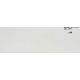 SHINY HOLLAND WHITE GLASS  10x30cm. STD