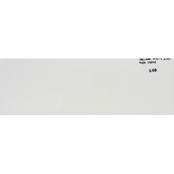 SHINY HOLLAND WHITE GLASS  10x30cm. STD