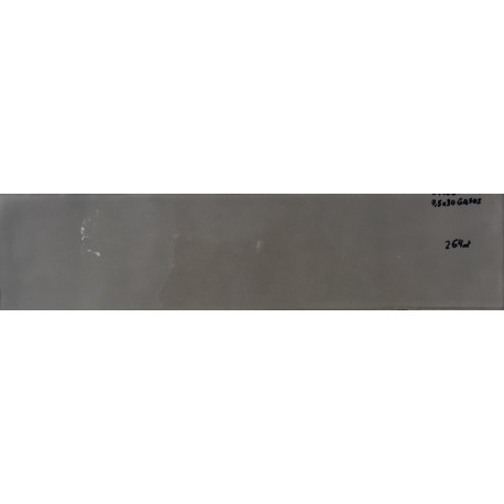 SHINY IRREGULAR GREY  7,5x30cm. STD