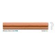 CERAMIC EDGING TILES STONE COTTO 5x33,3cm.