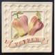 AZULEJO DECORATIVO  PIMIENTO BONE  MATE 15x15cm.