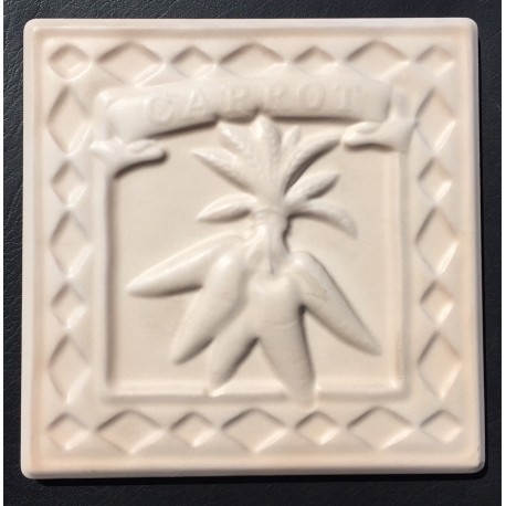 AZULEJO DECORATIVO JASSI ROSA CARLOTA MATE 15x15cm.