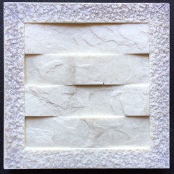 TACO MARMOL ELEMENTS ACERO RESINA 10,5x10,5cm.