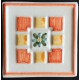  DECORATIVE WALL TILES TACO NARANJA  Nº 1 10x10cm.