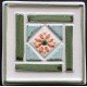 AZULEJO DECORATIVO TACO VERDE Nº 2  10x10cm.