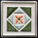 AZULEJO DECORATIVO TACO VERDE Nº 3  10x10cm.