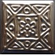 SHINY DECORATIVE WALL TILES  TACO METALICO Nº 1 10x10cm.