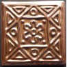  DECORATIVE WALL TILES  TACO METALICO BRONCE  Nº 1 10x10cm.