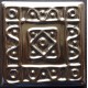  DECORATIVE WALL TILES  TACO METALICO Nº 2 10x10cm.