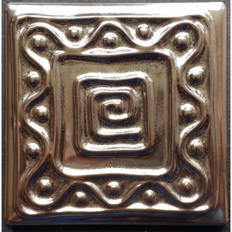  DECORATIVE WALL TILES  TACO METALICO Nº 4 10x10cm.