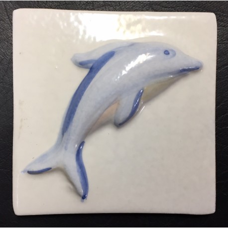  DECORATIVE WALL TILES  DELFIN 10x10cm.