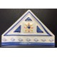  DECORATIVE WALL TILES  TRIANGULO AZUL 10x14cm.