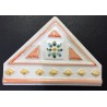  DECORATIVE WALL TILES  TRIANGULO ROJO 10x14cm.
