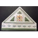  DECORATIVE WALL TILES  TRIANGULO VERDE 10x14cm.