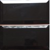 SHINY PRECORTE BISELADO NEGRO 20x20cm ECO