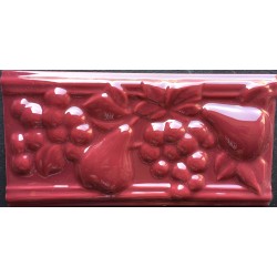 CENEFA 1033 BURGUNAY  BRILLO 10x20cm.