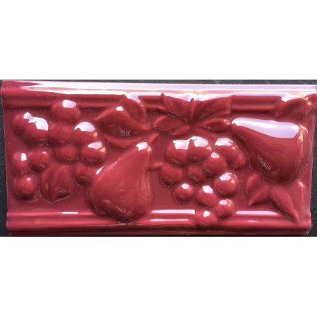 CENEFA 1033 BURGUNAY  BRILLO 10x20cm.