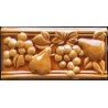 CENEFA 1033 CARAMEL  BRILLO 10x20cm.