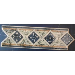 BORDER TILES 055 GRIS BRILLO 8x25