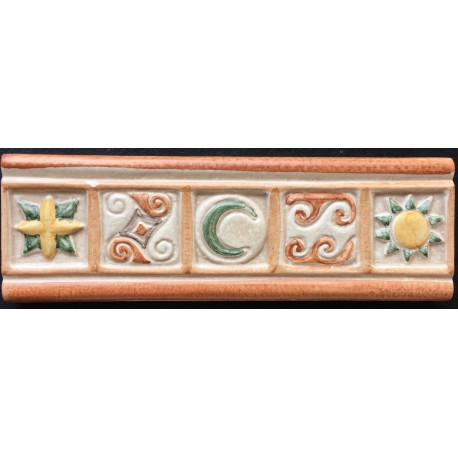  DECORATIVE WALL TILES  STONE BARRO 6x20cm.