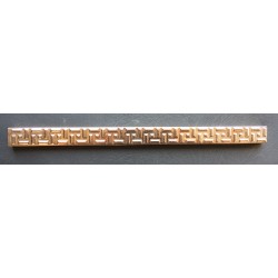LISTELO LABYRINTH COBRE, 2x30cm