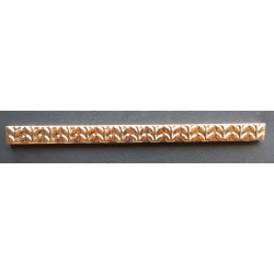 BORDER TILE SPIKE ORO, 2x30cm