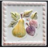 DECORATIVE WALL TILES PERA BLANCO PAINTED 15x15cm