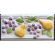 CENEFA RELIEVE FRUTAS CREMA 10X20cm
