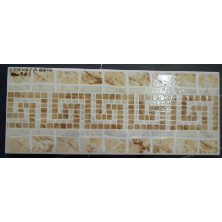 CENEFA ETRUSCA BEIG 10x25
