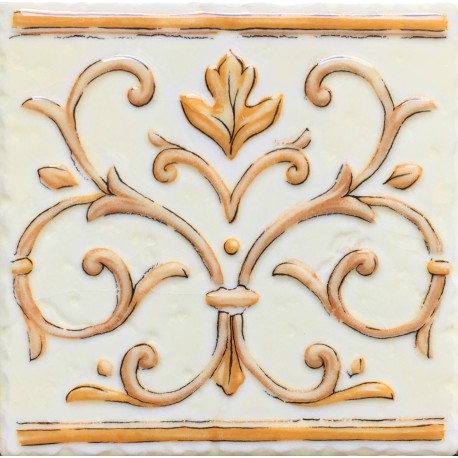 CENEFA AMARILLO 15X15cm