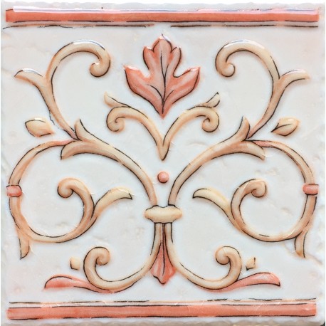 CENEFA ROSA 15X15cm