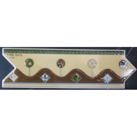 BORDER TILES LARA 8x25