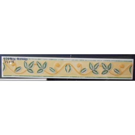 BORDER TILES LISTELO ALFARO 3,5x25
