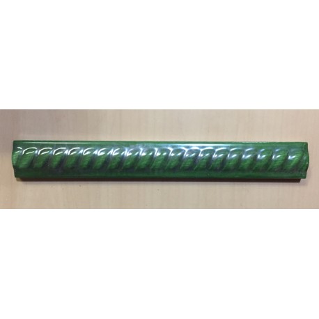 TRENZA VERDE OSCURO 2,5x20cm