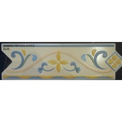 BORDER TILES SANDRA MARFIL MATE8x25