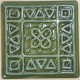 RELIEVE MEXICO 1 LAUREL MIDDLE  10,5x10,5cm.
