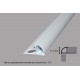 PVC EDGING STRIP FOR TILES WHITE