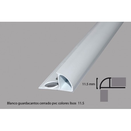 PVC EDGING STRIP FOR TILES WHITE