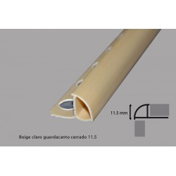  Ver más grande CANTONERA PARA AZULEJO DE PVC  BEIGE