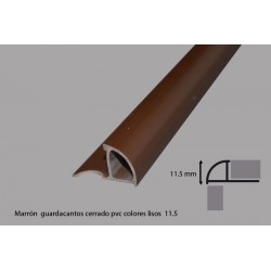 CANTONERA PARA AZULEJO DE PVC  MARRON OSCURO