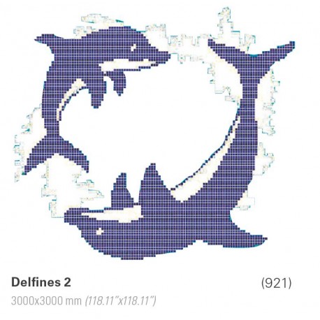 DELFINES 2   3000x3000mm. 