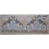 CENEFA LIVORNO  GRIS 10x25cm. ECO