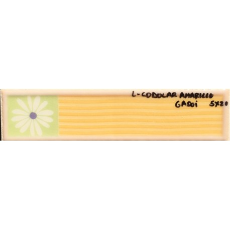 L-CODOLAR AMARILLO 5x20cm
