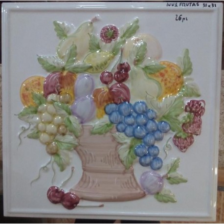 DECORATIVE WALL TILES FRUTAS 31x31