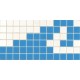  BORDER MOSAIC TILES FOR SWIMMING POOL MOSAIC 2B AZUL CLARO 15x31cm. COM