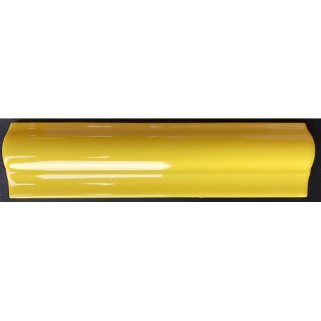 MOLDURA CURVA AMARILLO 5x20cm COM